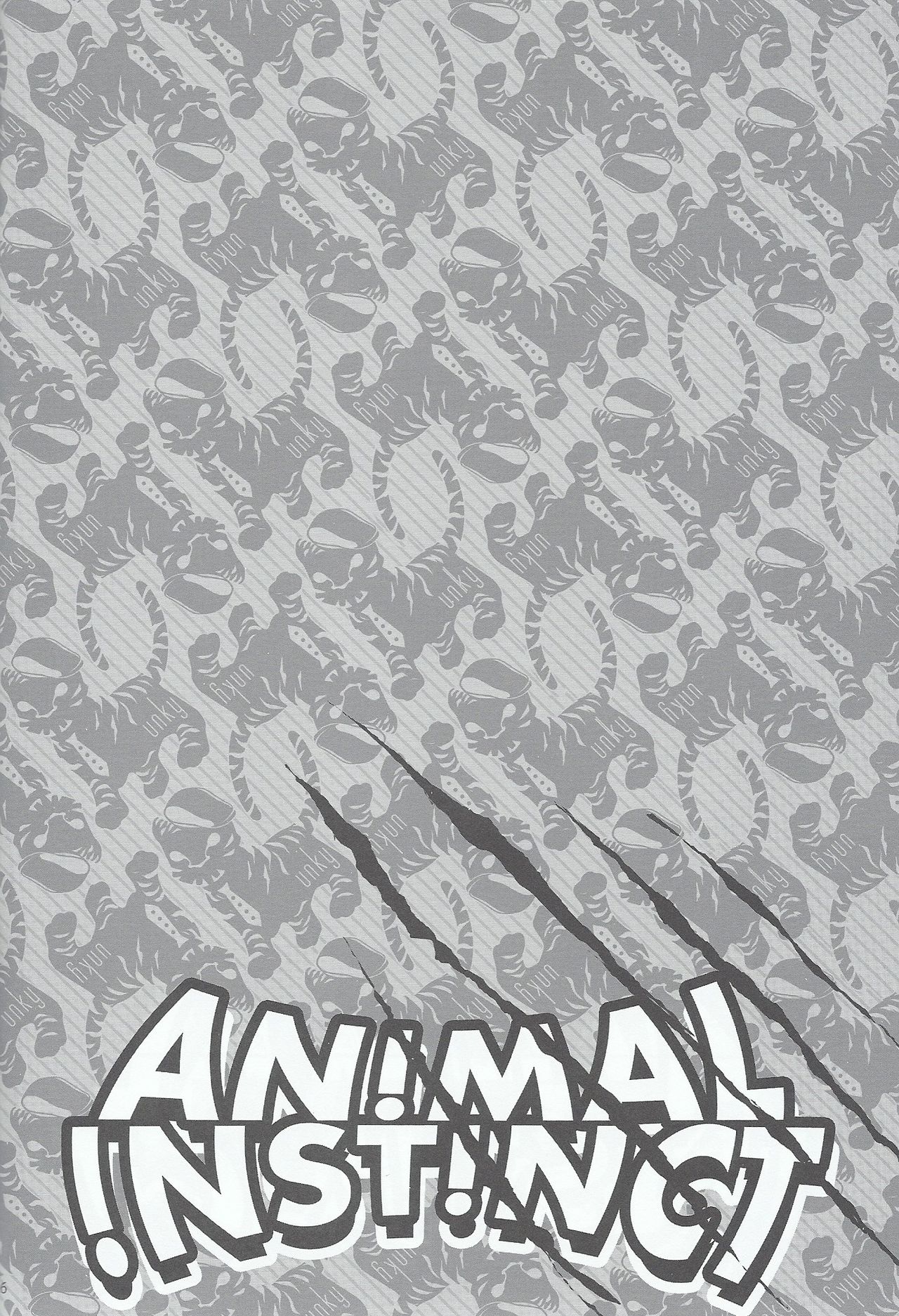 [MICROMACRO and UNKY] Animal Instinct (Tiger & Bunny) 