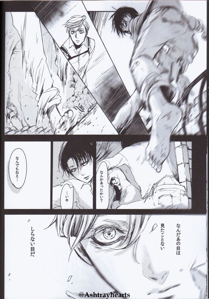 (Souyoku no Kizuna) [19 (Saaya)] Eye in the Dark (Shingeki no Kyojin) (双翼の絆) [19 (サアヤ)] Eye in the Dark (進撃の巨人)