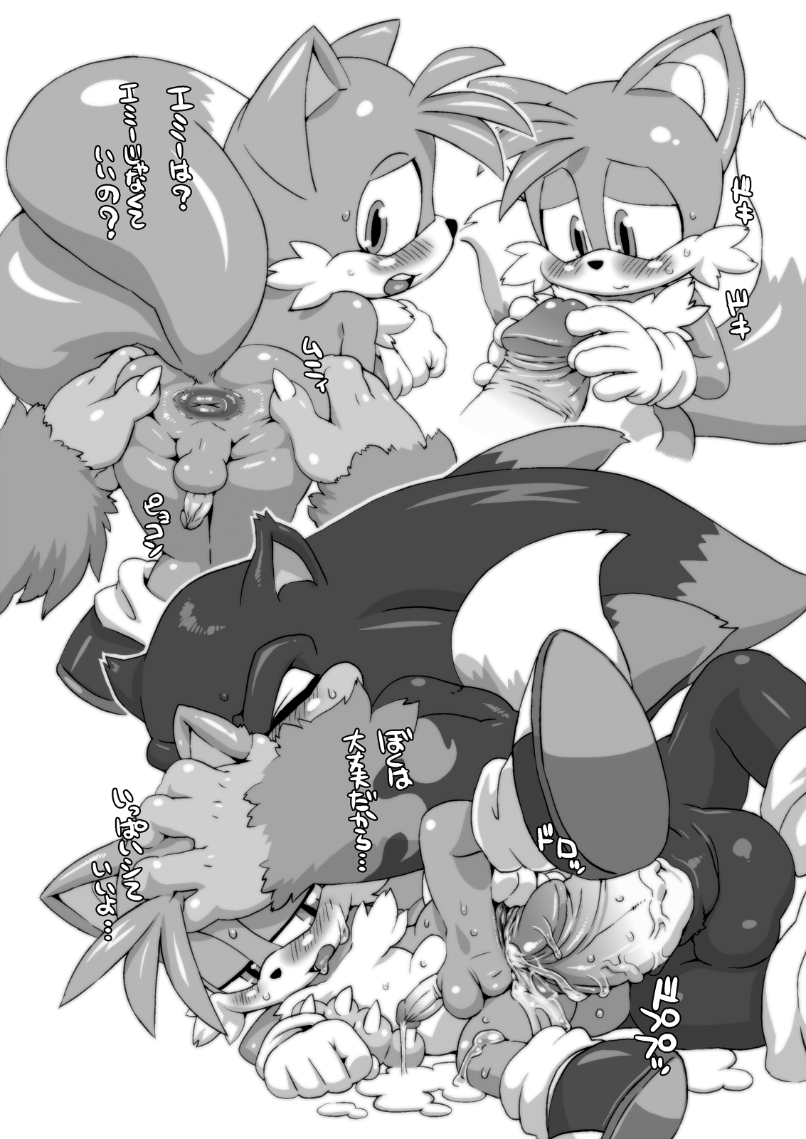 [Umasugiyu (Nezumin)] Hotondo Sonic (Sonic The Hedgehog) [Decensored] [うますぎゆ (ネズミン)] ほとんどソニック (ソニック・ザ・ヘッジホッグ) [無修正]