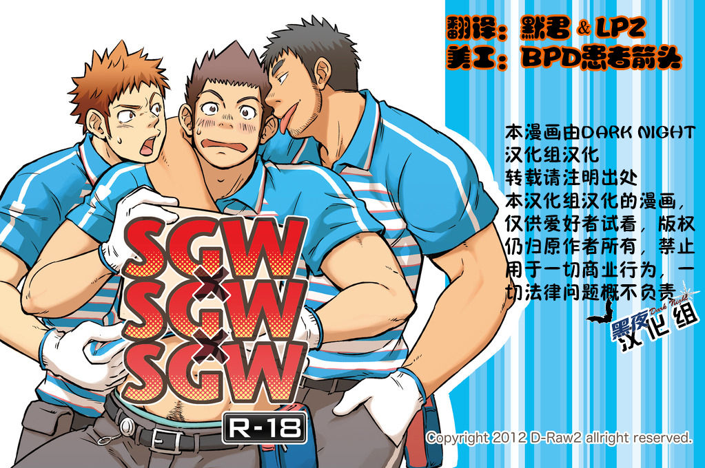 (C83) [D-Raw 2 (Draw2)] SGW×SGW×SGW [Chinese] [黑夜汉化组] (C83) [D-Raw 2 (土狼弐)] SGW×SGW×SGW [中国翻訳]