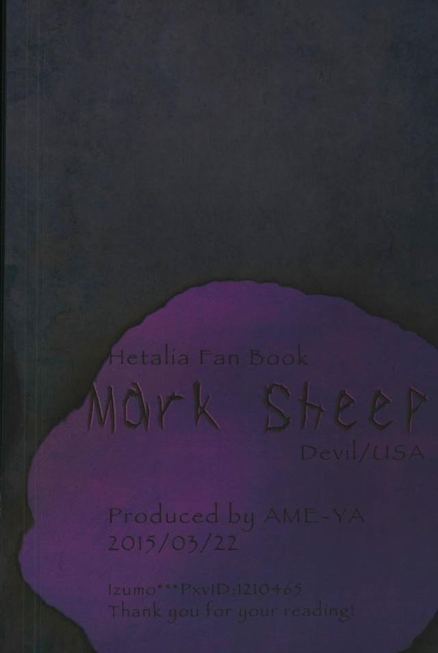 [AME‐YA(アメヤ) (いずも)] Mark Sheep (Axis Powers ヘタリア) 
