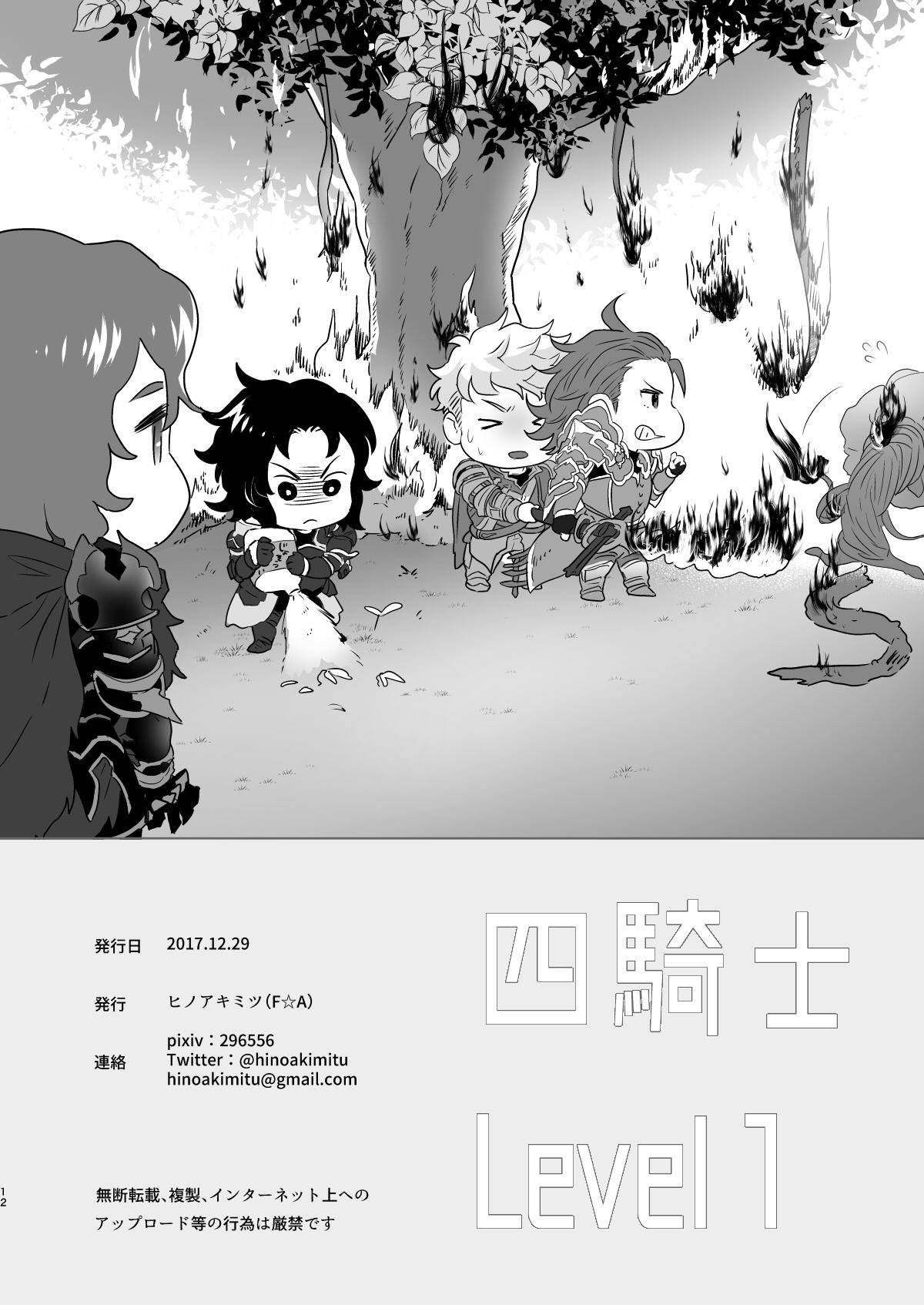 [F☆A (Hinoakimitu)] Yonkishi Level 1 (Granblue Fantasy) [Digital][Chinese][基德漢化組] [F☆A (ヒノアキミツ)] 四騎士Level1 (グランブルーファンタジー) [DL版][中国翻訳][基德漢化組]