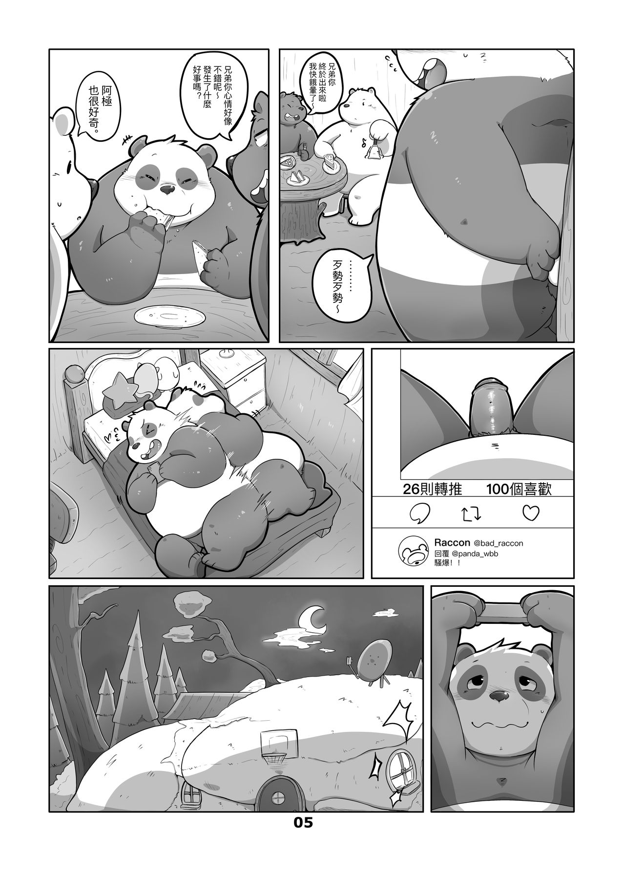 [96Panda] 熊熊當網紅 
