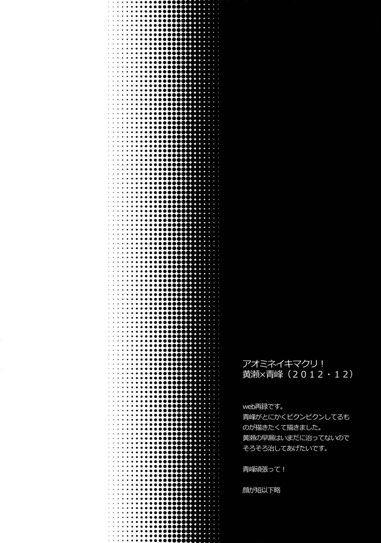 (C84) [Karaage Of The Year (Karaage Muchio)] AOKAN (Kuroko no Basuke) [Chinese] [转尾巴猫汉化] (C84) [からあげオブザイヤー (からあげむちお)] AOKAN (黒子のバスケ) [中国翻訳]