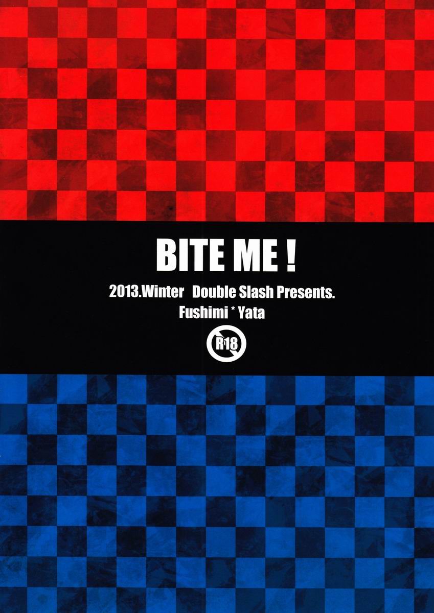 (King of Colors Winter) [Double Slash (Orishima Yupopo)] Bite Me! (K) (KOCWINTER) [ダブルスラッシュ (織島ユポポ)] Bite Me! (K)
