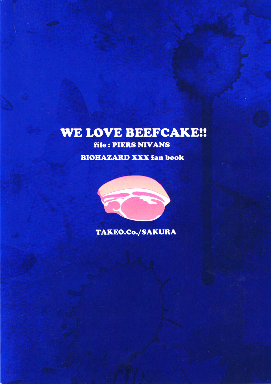 (C85) [Takeo Company (Sakura)] WE LOVE BEEFCAKE!! file:PIERS NIVANS (Resident Evil) (C85) [たけおカンパニー (さくら)] WE LOVE BEEFCAKE!! file:PIERS NIVANS (バイオハザード)