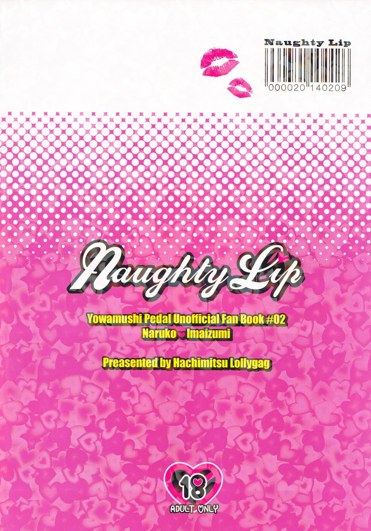 (Sakamichi Climb! 4) [Hachimitsu Lollygag (Hachisu)] Naughty Lip (Yowamushi Pedal) (坂道クライム!4) [蜂蜜ロリーギャグ (蜂巣)] Naughty Lip (弱虫ペダル)