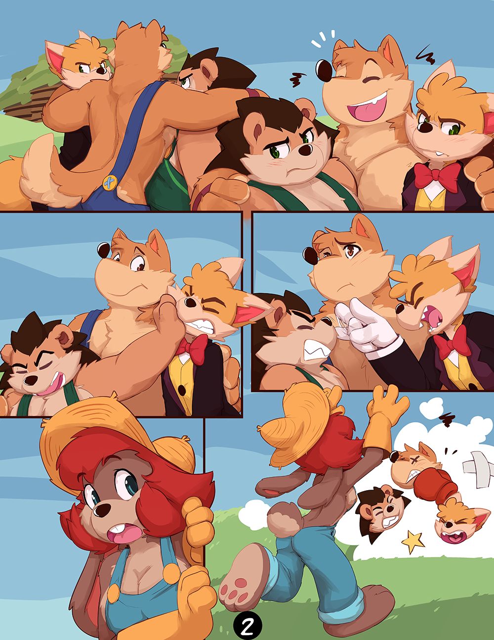 [Seth Iova] With Friends Like These... (Wuffle) [Chinese] 